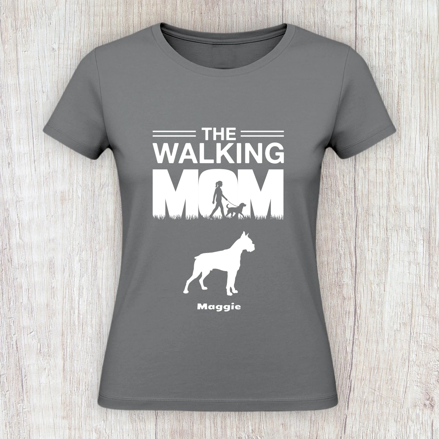 The Walking Mom - Personalisiertes T-Shirt