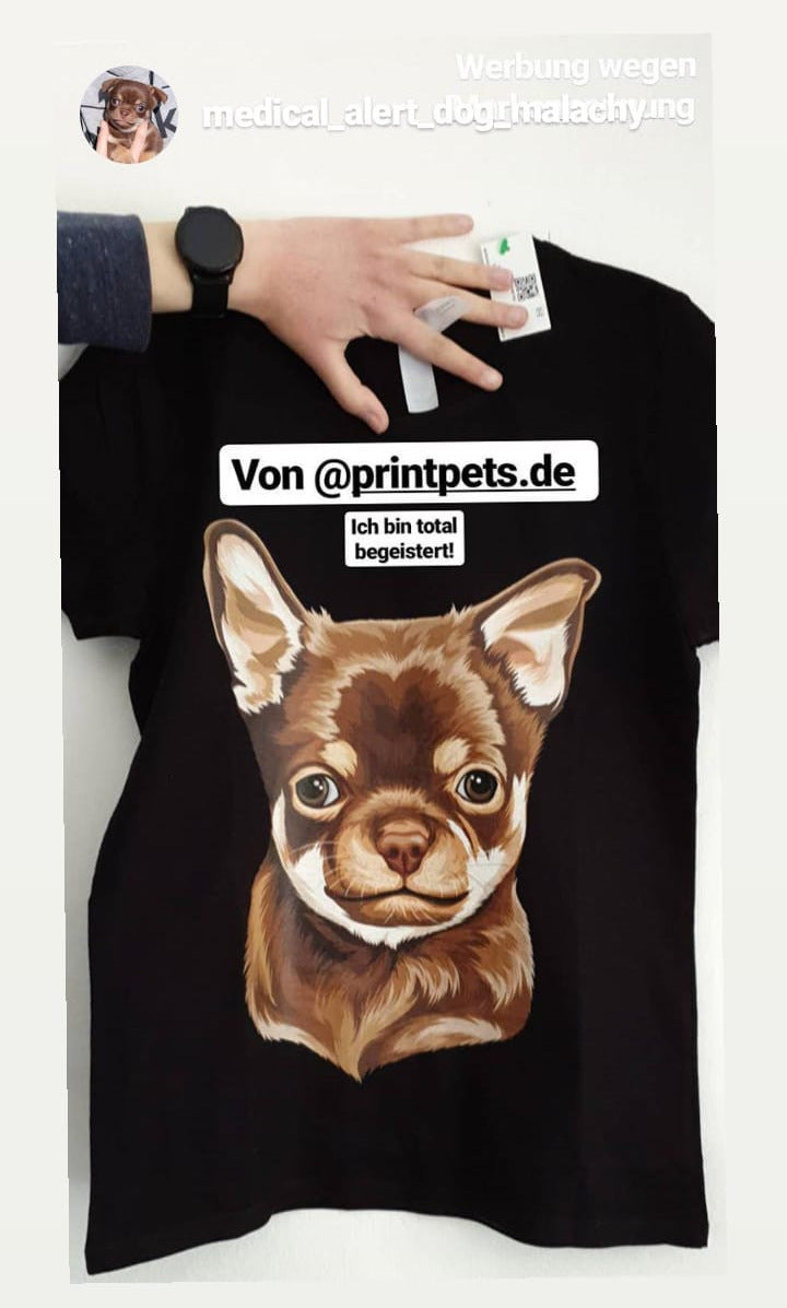 T-Shirt personalisiert mit deinem Haustier