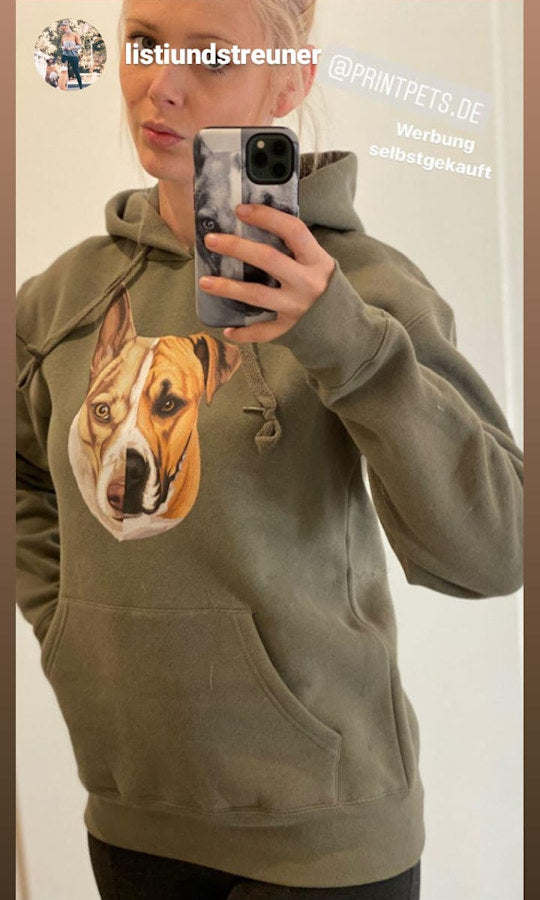 Pullover personalisiert mit deinem Haustier