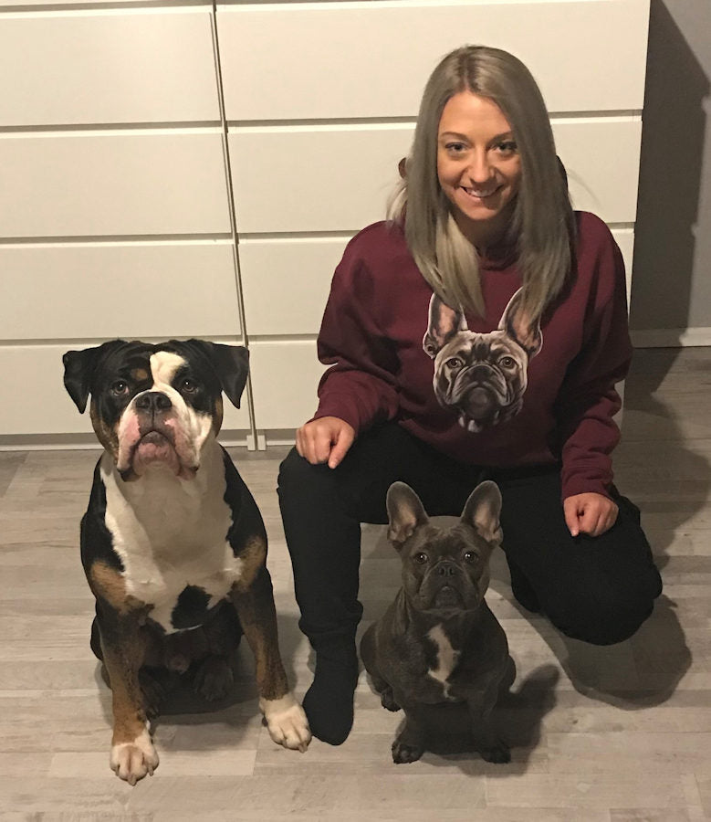 Pullover personalisiert mit deinem Haustier